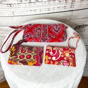 Vera Bradley collection wallets & wristlet
